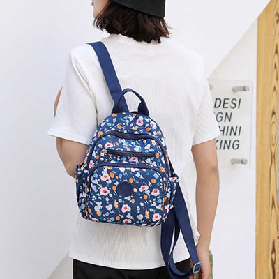 Lightweight Compact Travel Backpack for Women Functional Mini Backpack