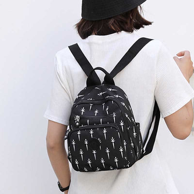 Lightweight Compact Travel Backpack for Women Functional Mini Backpack