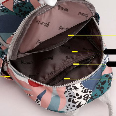 Lightweight Compact Travel Backpack for Women Functional Mini Backpack