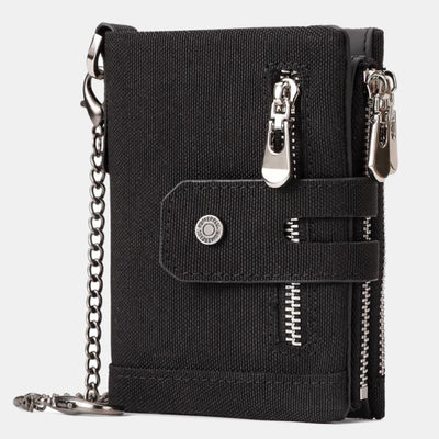 RFID Multifunctional Large Capacity Genuine Leather Wallet