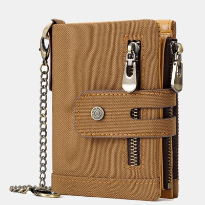 RFID Multifunctional Large Capacity Genuine Leather Wallet