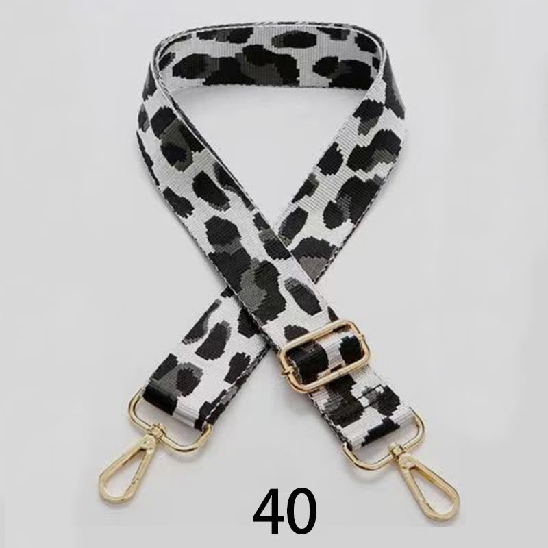 Replacement Adjustable Crossbody Purse Strap Handbag Stripe Wide