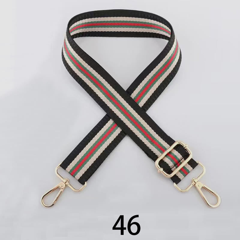 Replacement Adjustable Crossbody Purse Strap Handbag Stripe Wide