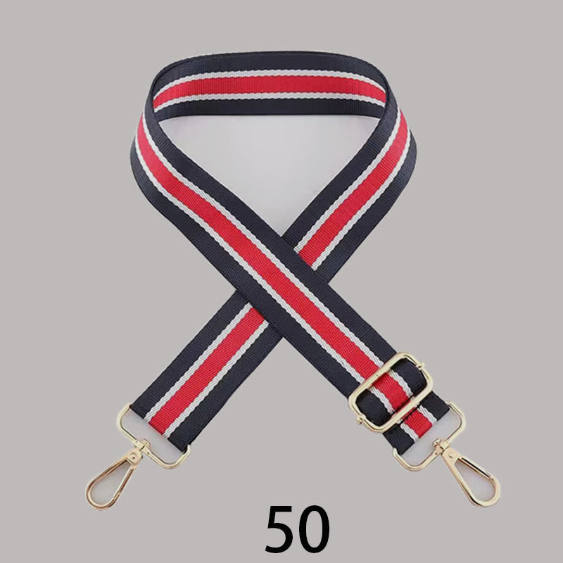 Replacement Adjustable Crossbody Purse Strap Handbag Stripe Wide