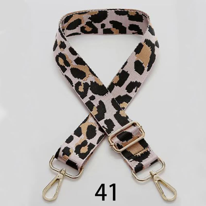 Replacement Adjustable Crossbody Purse Strap Handbag Stripe Wide
