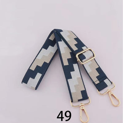 Replacement Adjustable Crossbody Purse Strap Handbag Stripe Wide