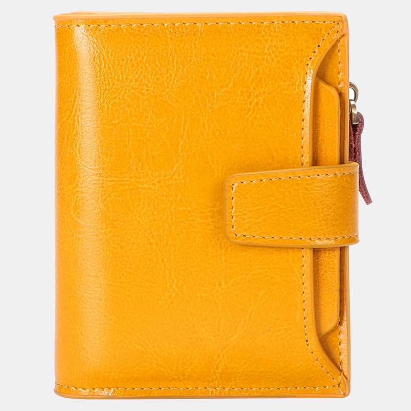 Multi-card Vintage Designed RFID Blocking Wallet Purse