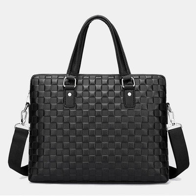 Briefcase For Men Business Trip Elegant Waterproof Crossbody Bag - A - image 1