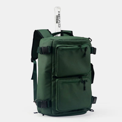 Racket Bag For Tennis Badminton Sports Multi Functional Waterproof Backpack - Green - image 19
