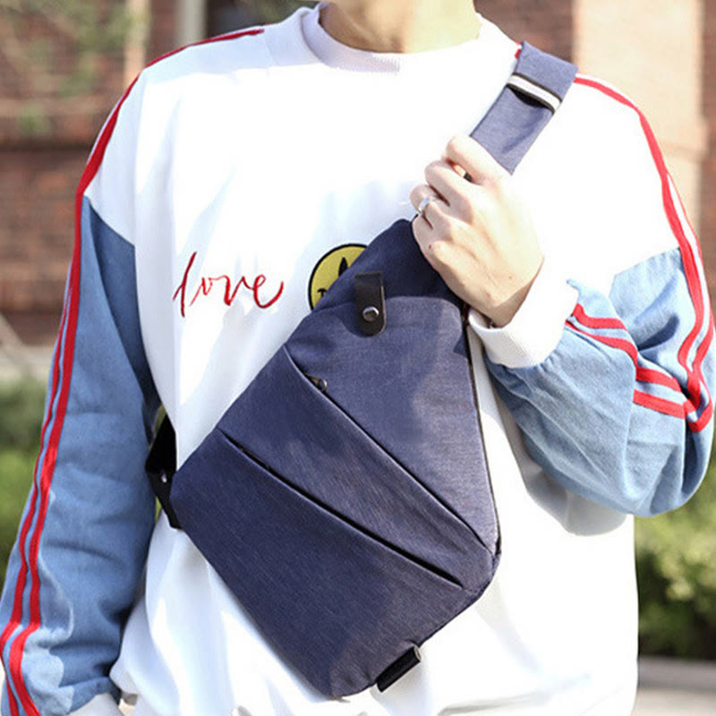 Anti-Theft Waterproof Sling Bag Chest Bag - image 2