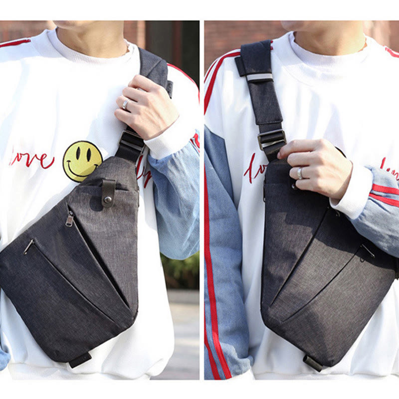 Anti-Theft Waterproof Sling Bag Chest Bag - image 5