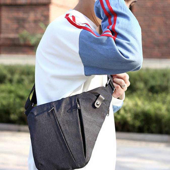 Anti-Theft Waterproof Sling Bag Chest Bag - image 3