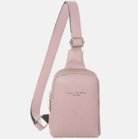 Fashion Sports Crossbody Bag - MistyRose - image 1