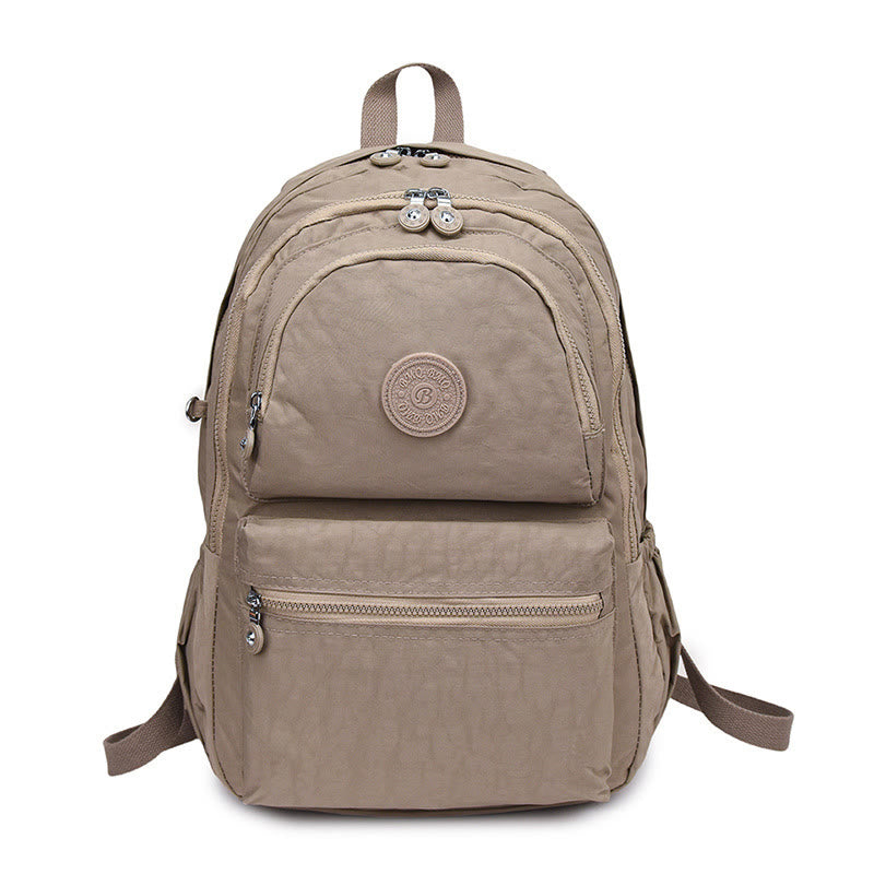 Fashion Backpack Water Resistance Lightweight Casual Daypack Teen Girls Bookbags - Gold - image 16