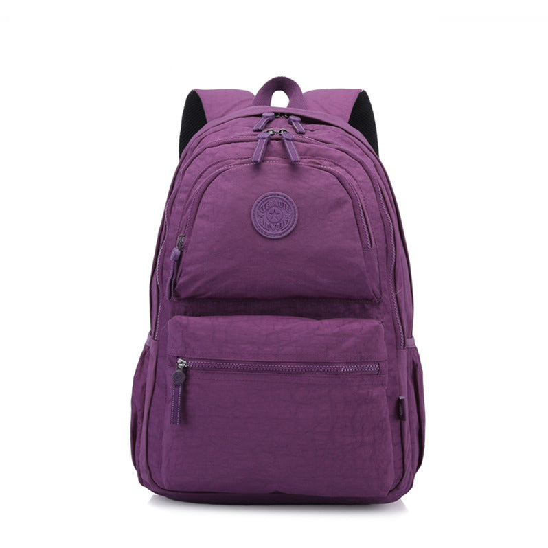 Multi-Pocket Backpack Casual Daypack Laptop Backpack Bookbag for Women Student