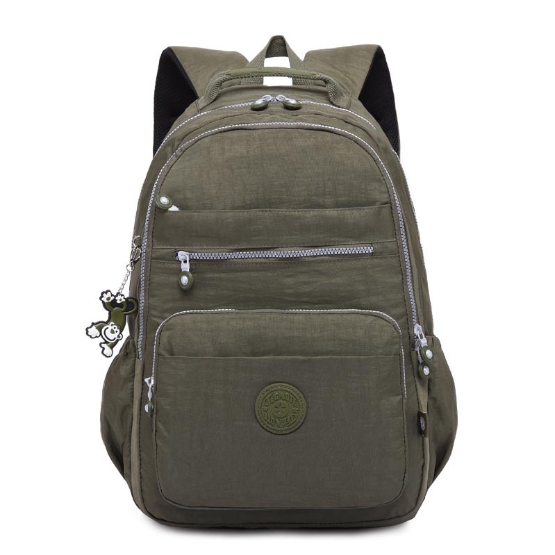 Waterproof Nylon Backpack Lightweight Sports Travel Daypack Multi-Color Optionals
