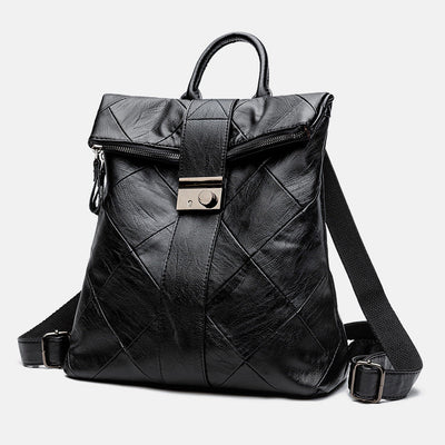 Genuine Leather Vintage Anti-Theft Backpack