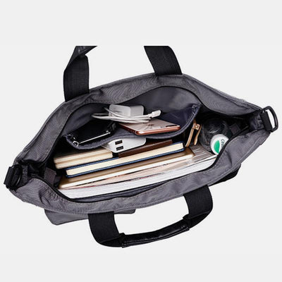 Water-Resistant Multifunctional Crossbody Laptop Handbag