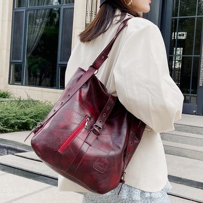Large Capacity Multifunctional Retro Tote Bag