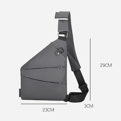 Sling Bag For Men Anti-Theft Multifunctional Sports Waterproof Chest Bag