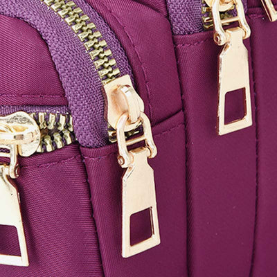 Super Large Capacity Multi-Compartment Waterproof Casual Crossbody Bag