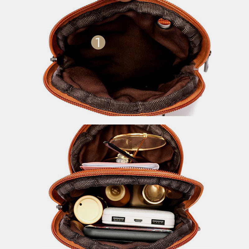 Large Capacity Retro Mobile Phone Bag Crossbody Bag