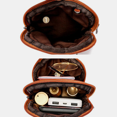 Large Capacity Retro Mobile Phone Bag Crossbody Bag
