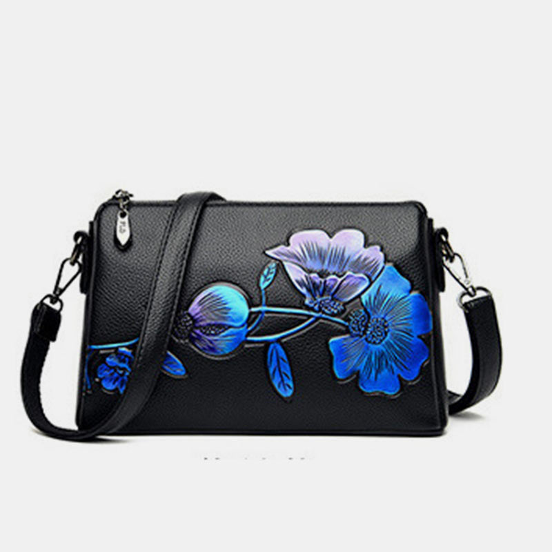 2 Way-Use Large Capacity Embroidery Elegant Crossbody Bag