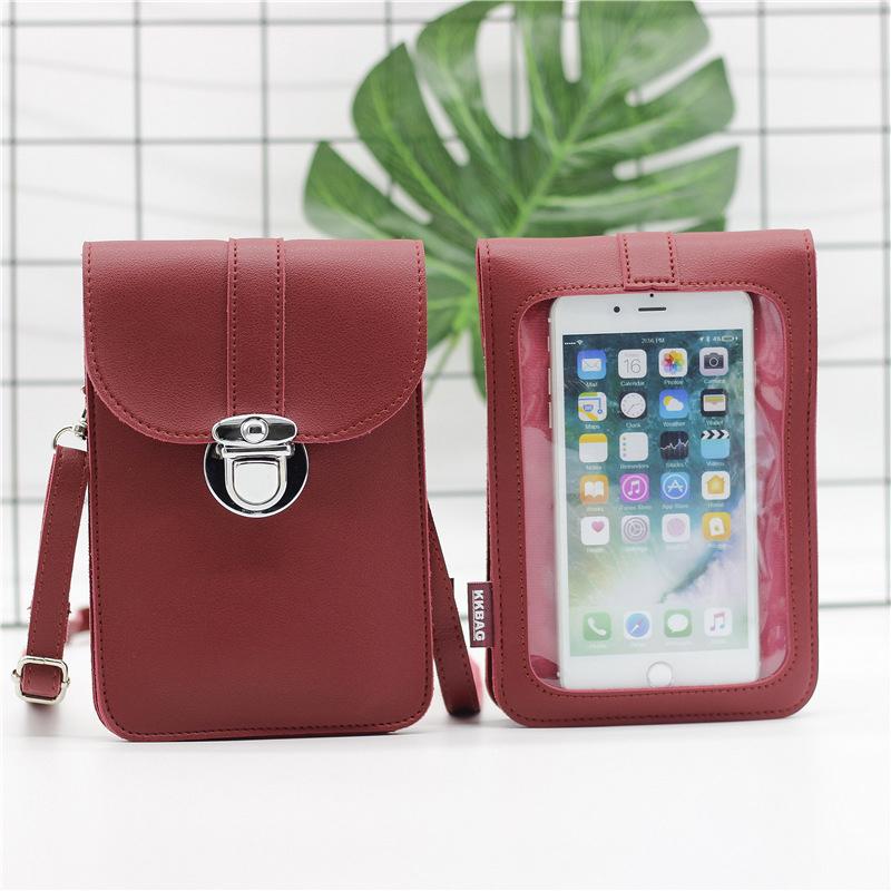 Transparent Mobile Phone Purse