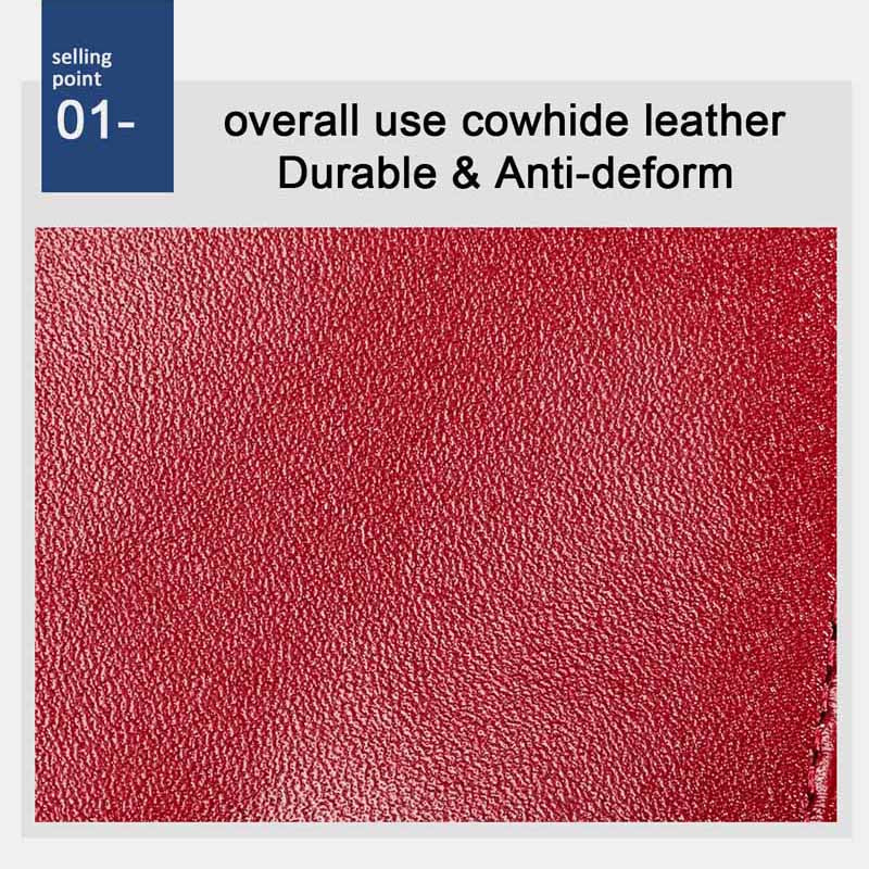 RFID Blocking Large Capacity Genuine Leather Vintage Wallet