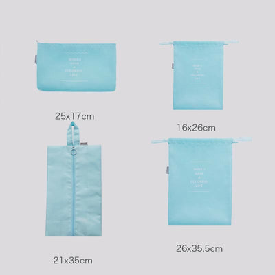 Storage Bag For Travel Clothes Folding Bundle Pocket Wash Bag