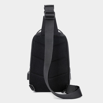 Waterproof Sling Bag Outdoor Casual Chest Bag for Hiking Cycling Traveling