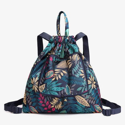 Multifunctional Foldable Backpack With Lanyard
