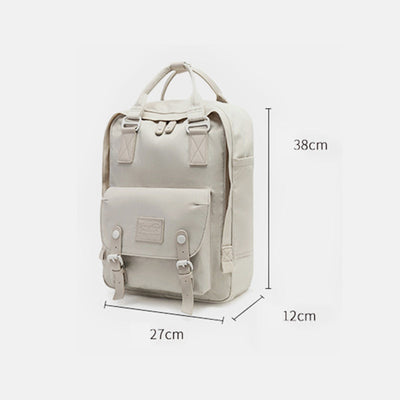 Waterproof College Style Vintage Travel Backpack