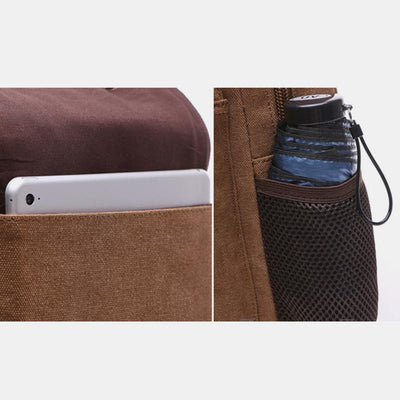 Messenger Bag Shoulder Sling Backpack Travel Rucksack
