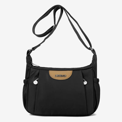 Women Crossbody Bag Minimalist Multipockets Wide Strap Shoulder Purse