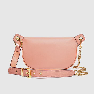 Genuine Leather Large Capacity Crossbody Bag Waist Bag