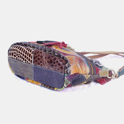 Large Capacity Flower Pattern Crossbody Bag