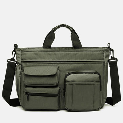 Water-Resistant Multifunctional Crossbody Laptop Handbag