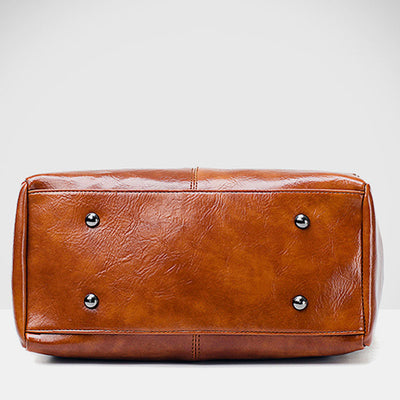 Classical Retro Multi-Pocket Handbag