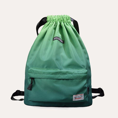 Large Capacity Waterproof Drawstring Nylon Backpack for Sport Swimming Yoga