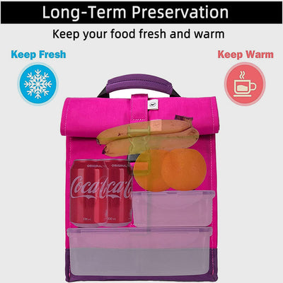 Cooler Bag For Women Outing Insulated Oxford Crossbody Lunch Bag