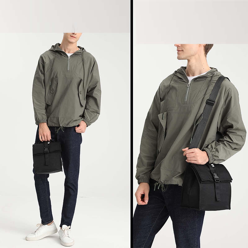Cooler Bag For Women Outing Insulated Oxford Crossbody Lunch Bag