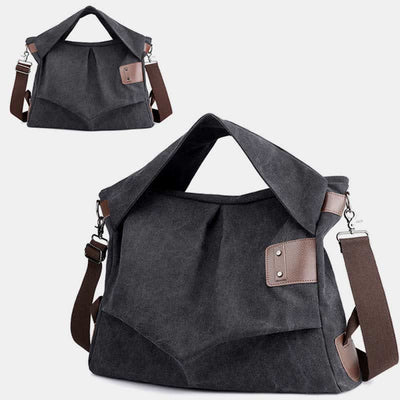 Large Capacity Canvas Handbag for Women Crossbody Tote Hobo Bag