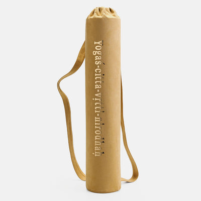 Premium Faux Suede Yoga Mat Carrier Exercise Yoga Mat Bag