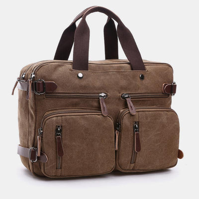 3 Way-Use Large Capacity British Style Briefcase