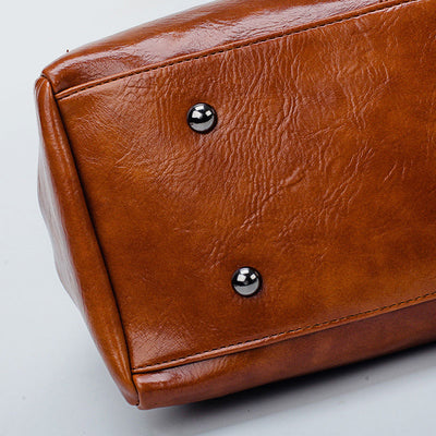 Classical Retro Multi-Pocket Handbag