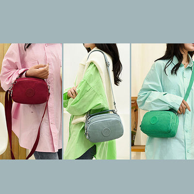 Multi-Pocket Waterproof Lightweight Crossbody Bag