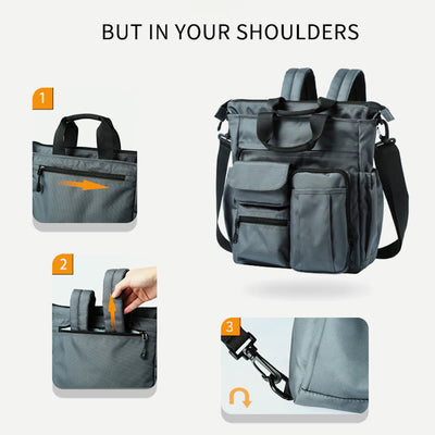 Tote Bag For Men Business Multifunctional Large Capacity Crossbody Bag