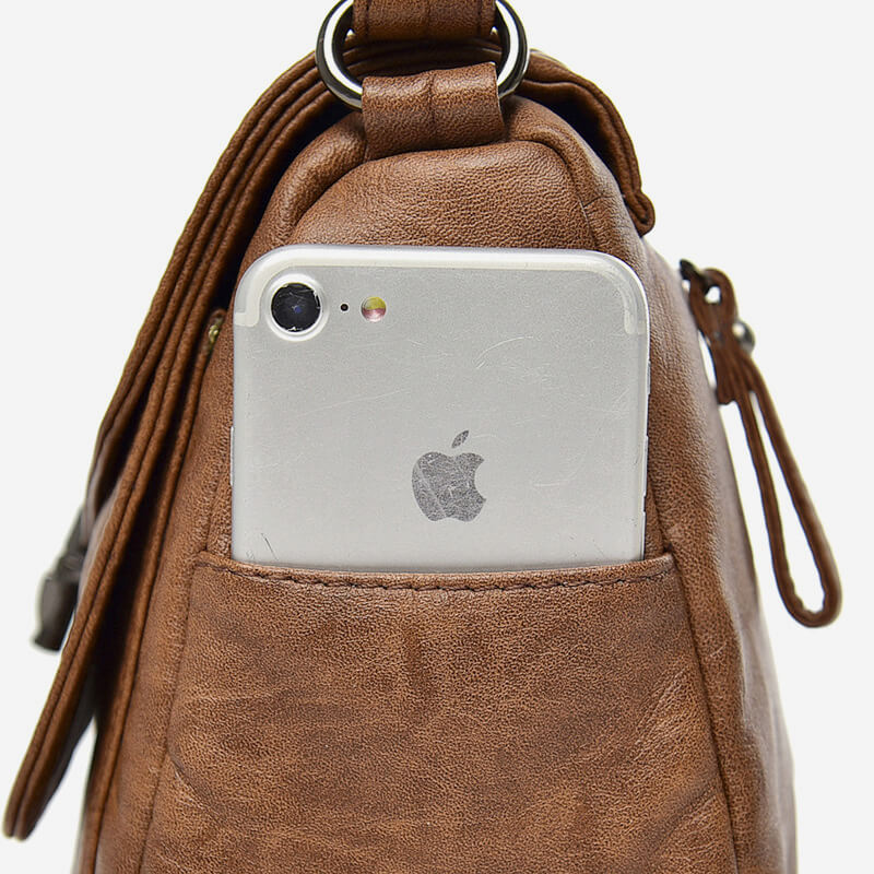 Vintage Waterproof Large Capacity Crossbody Bag